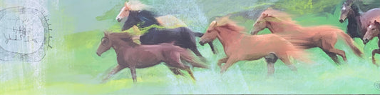 Metallitaulu: Villihevosia!