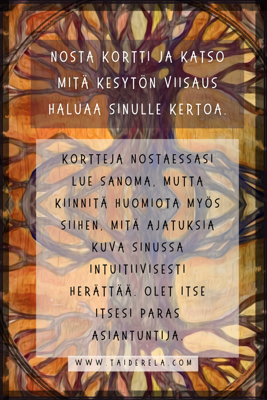 Kesytön viisaus: voimaeläinkortit