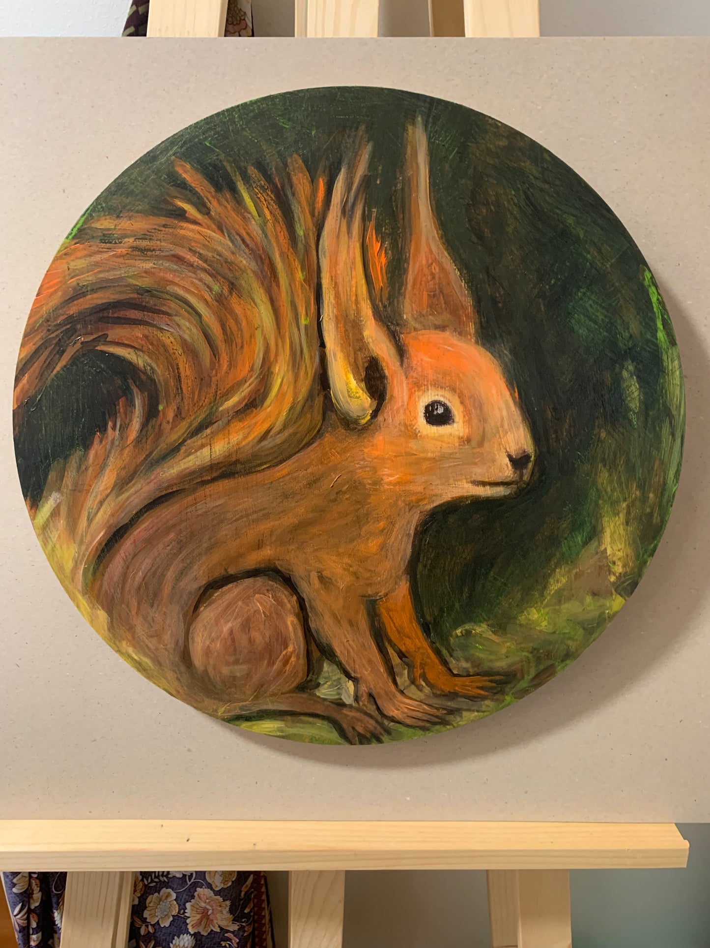 Voimaeläin taulu Orava