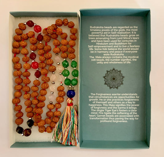 Bali Mala Necklace: Forgiveness Warrior