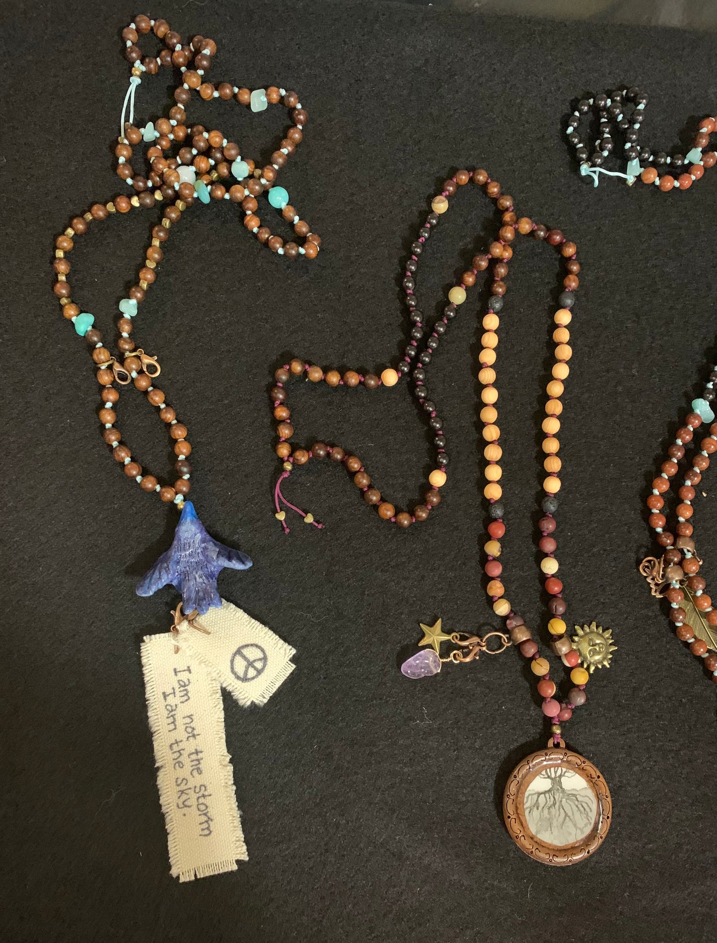 Amuletti-mala: Lintu sininen