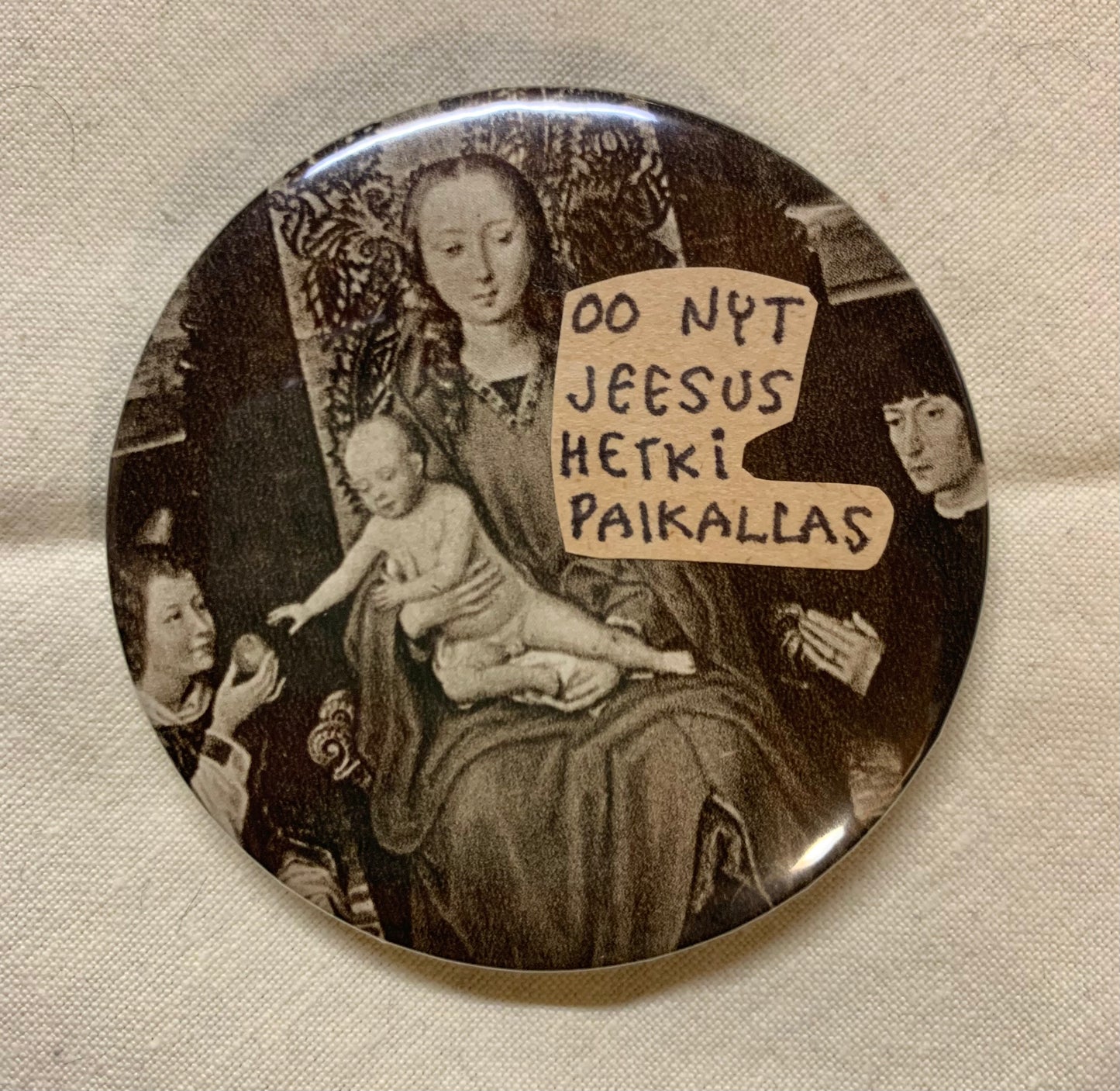 Rintanappi: Oo nyt Jeesus hetki paikallas
