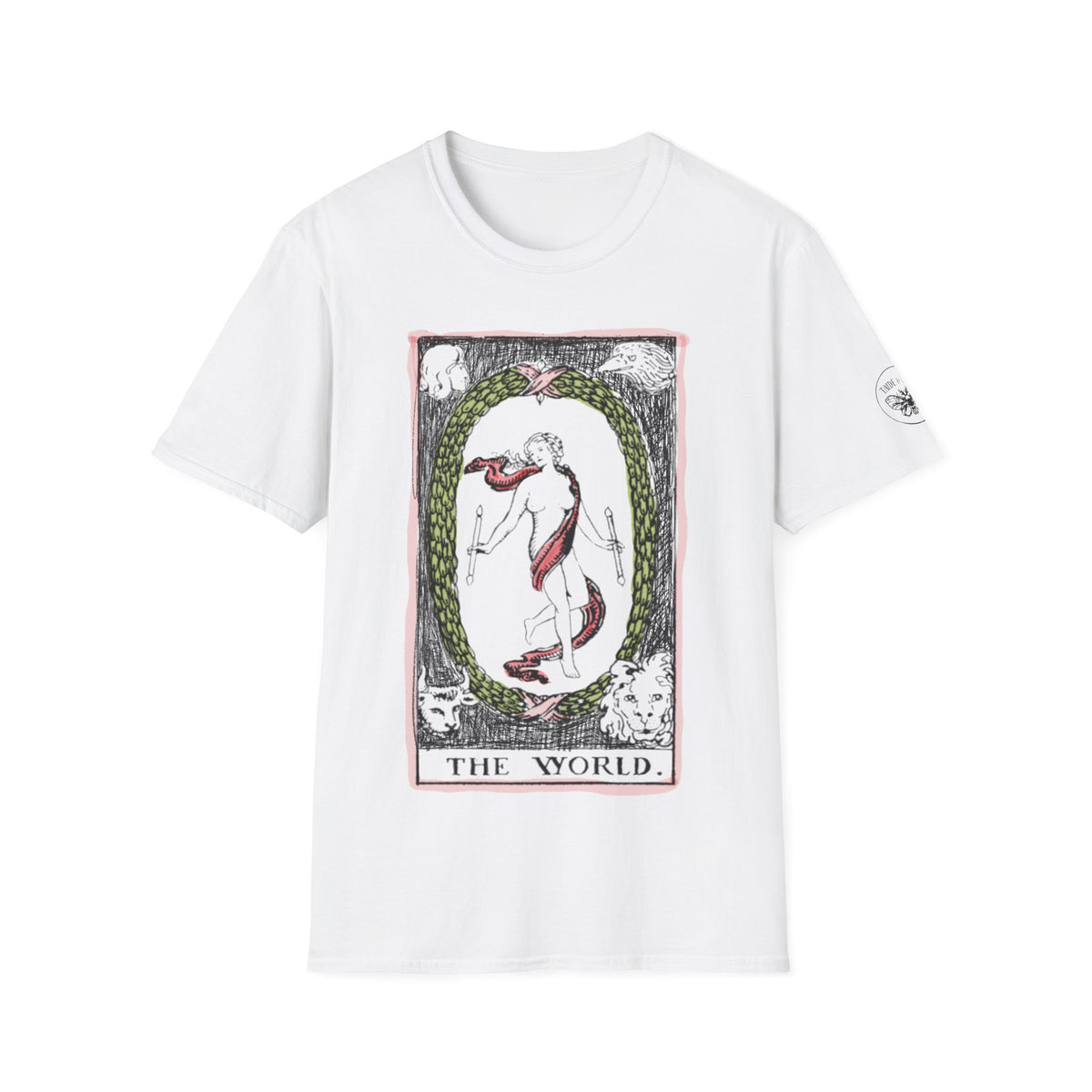 The World Tarot Card T-Shirt | Illustrated Major Arcana Tee