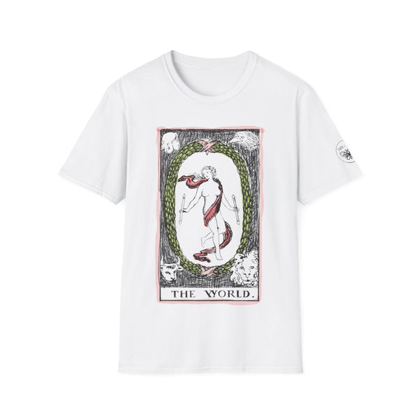 The world Tarot art T-paita