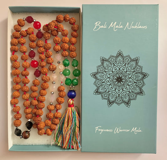 Bali Mala Necklace: Forgiveness Warrior