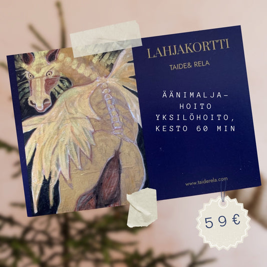 Lahjakortti: Äänimaljahoito, yksilöhoito