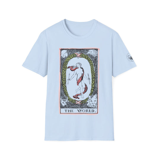 The World Tarot Card T-Shirt | Illustrated Major Arcana Tee