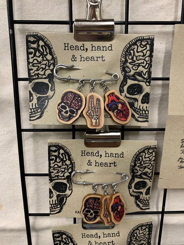 Head, hand & heart: rintaneula ja korvakorut