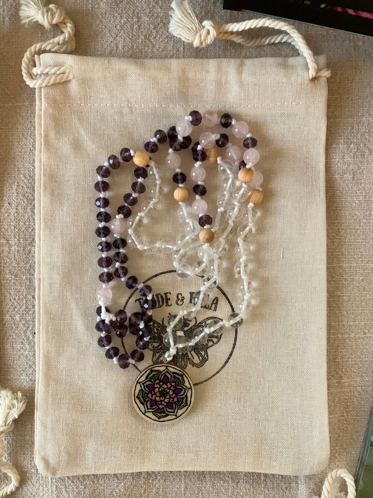 Mala-helmet: Mandala