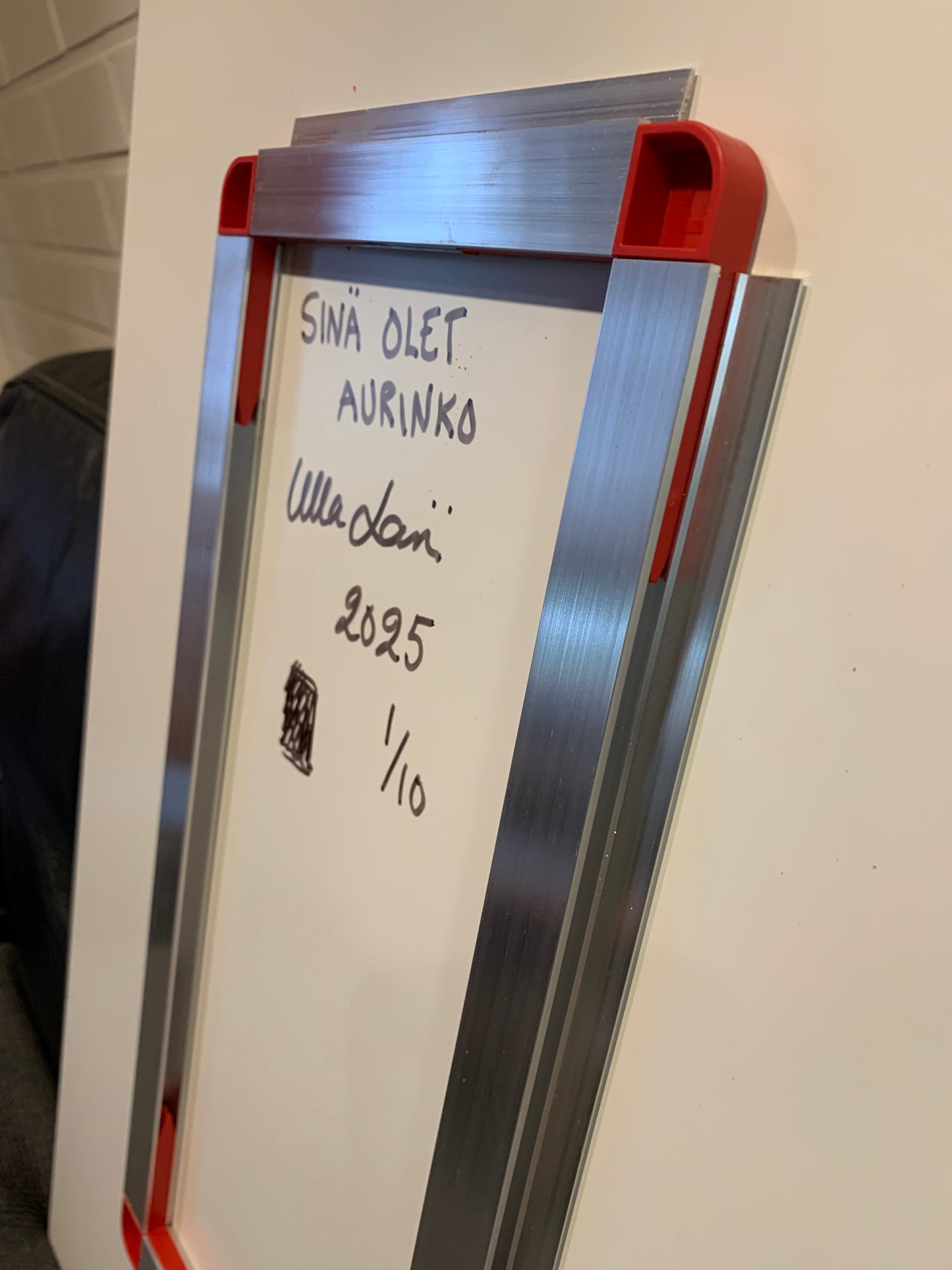 Metallitaulu: Sinä olet aurinko