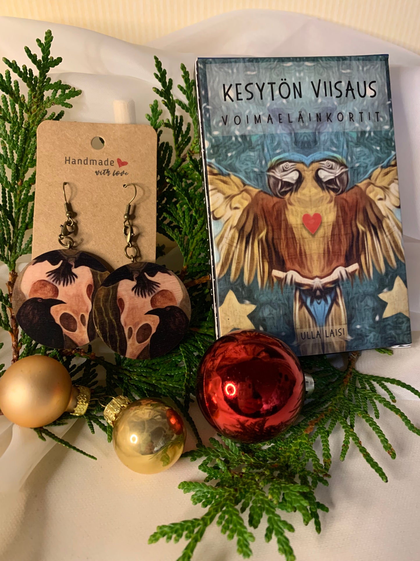 Voimeläinkortit ja korvakorut