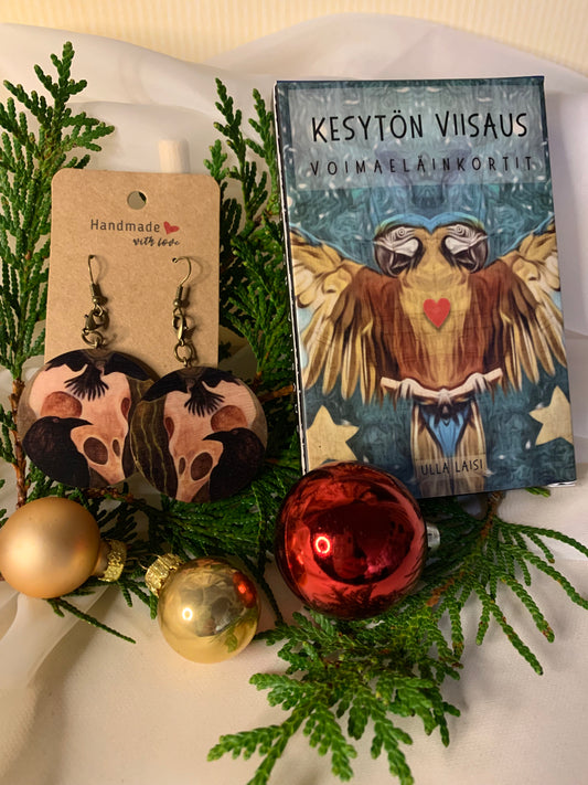 Voimeläinkortit ja korvakorut