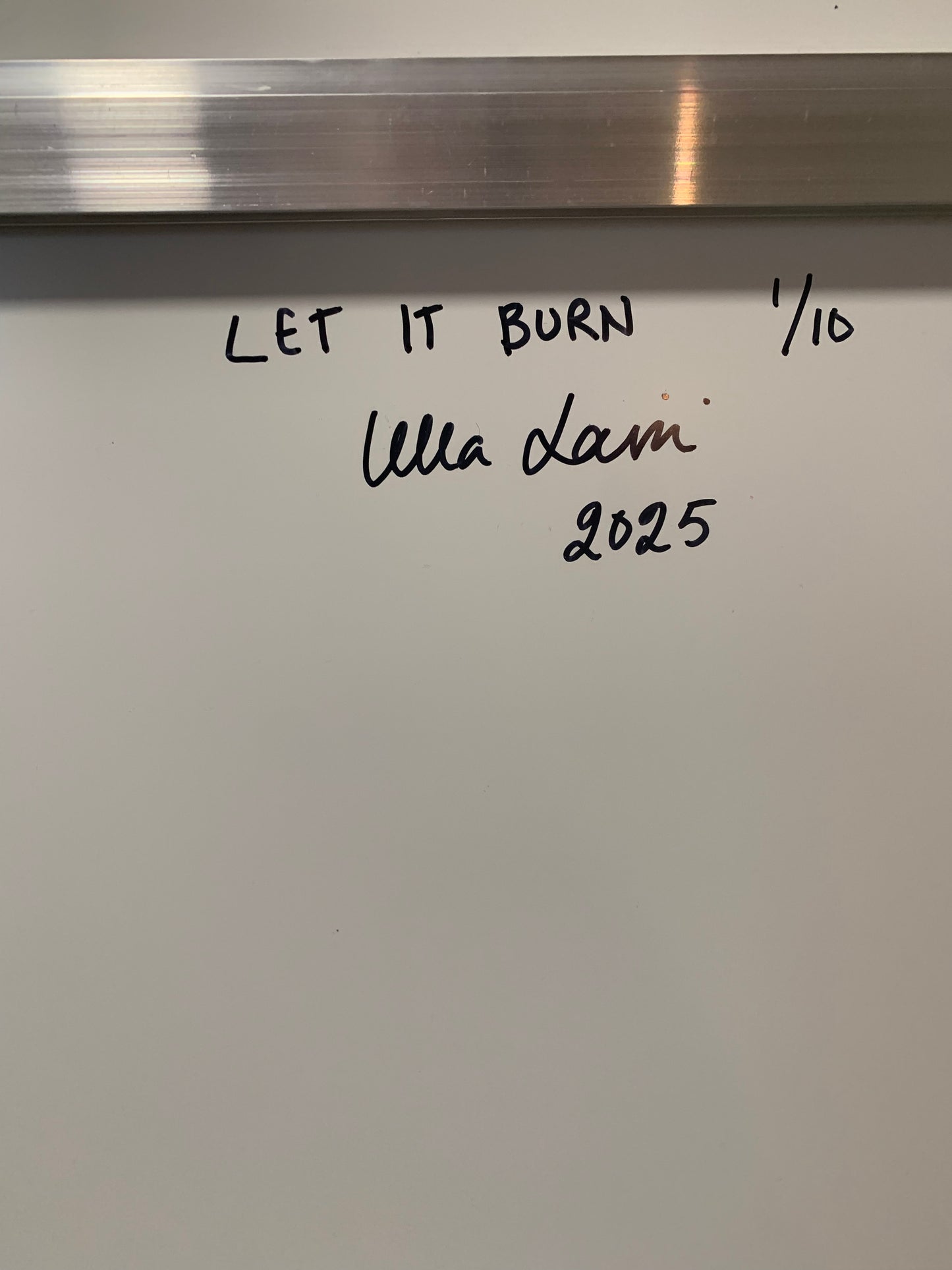 Metallitaulu: Let it burn