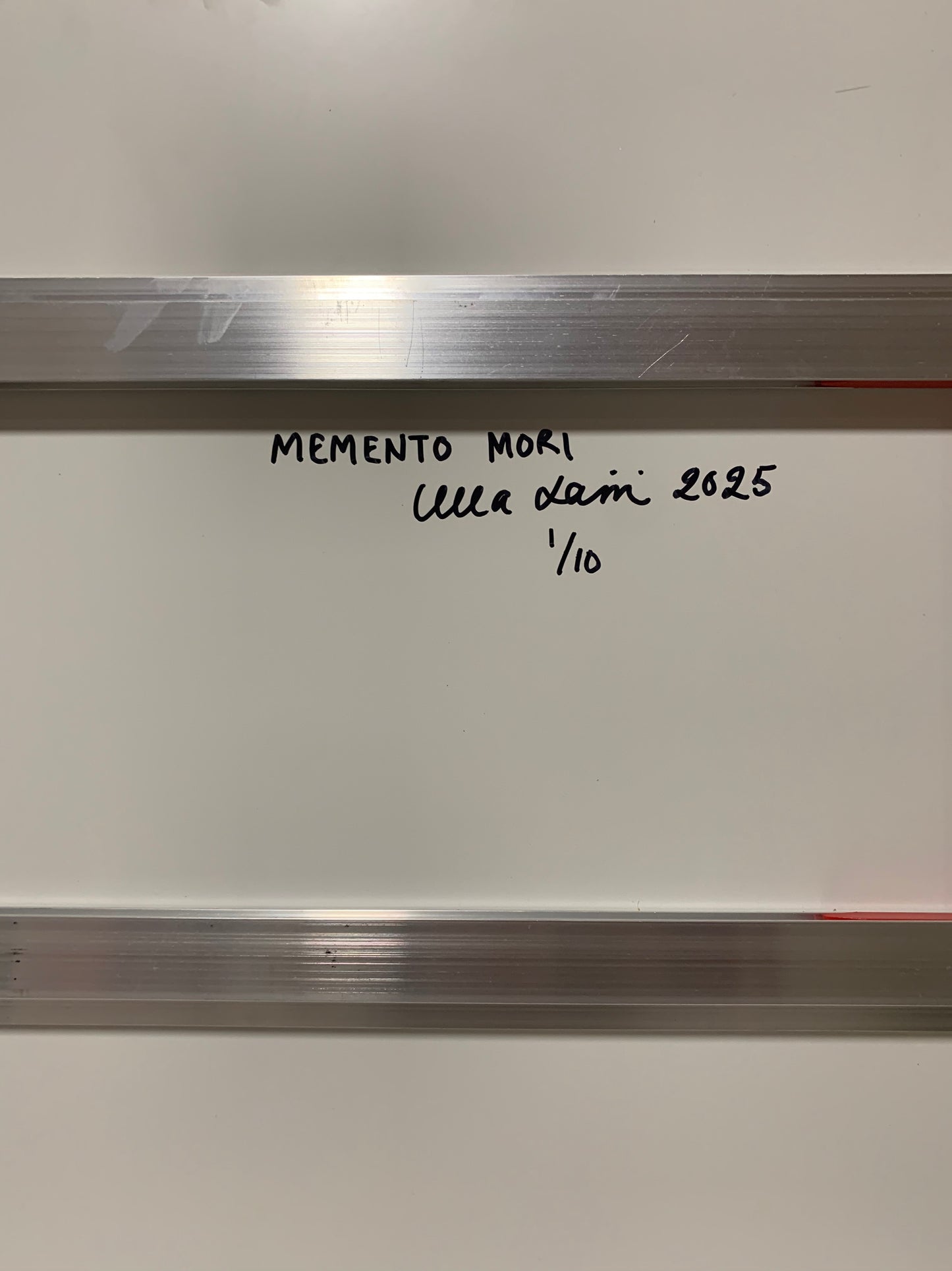 Metallitaulu: Memento mori